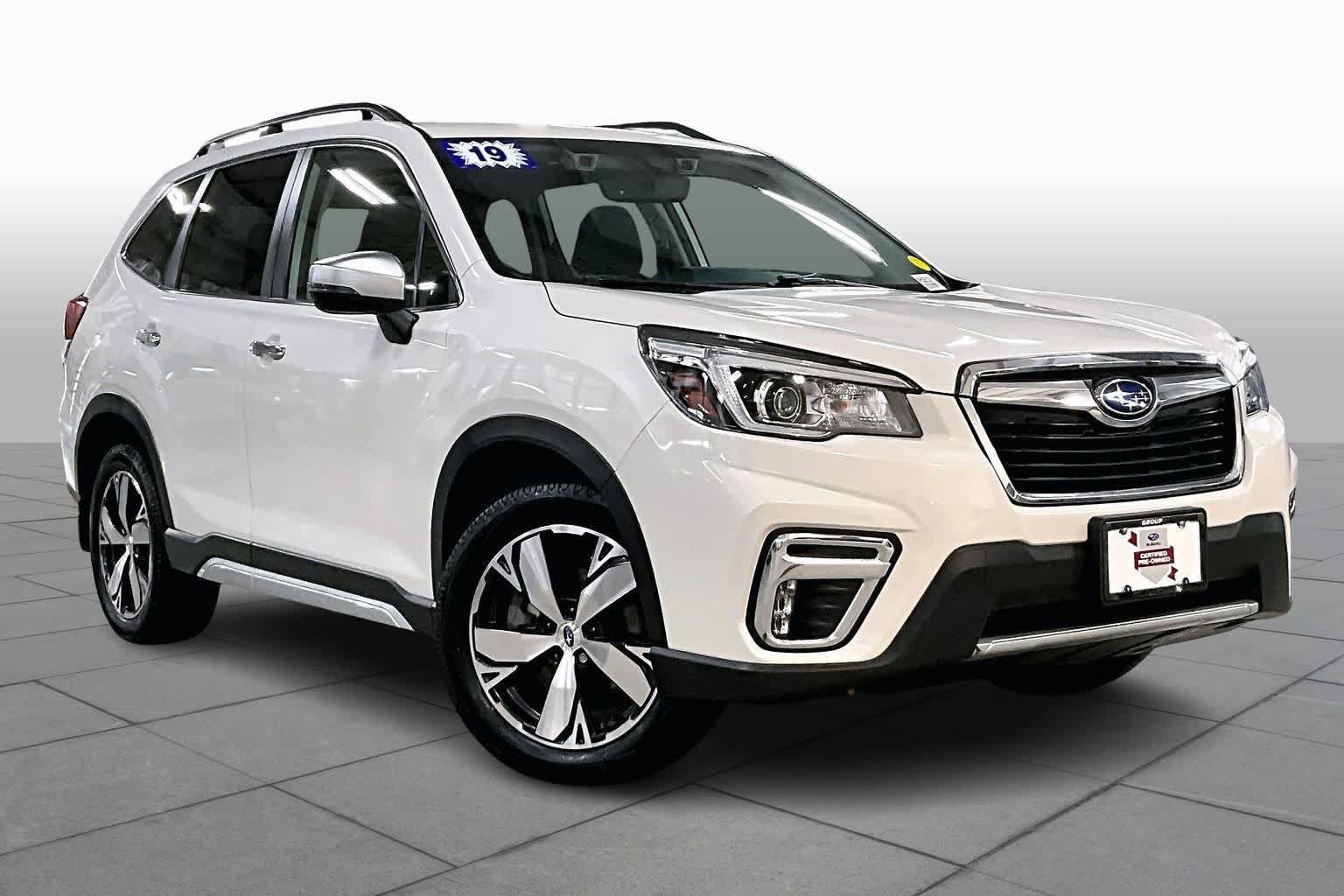 Used 2019 Crystal White Pearl Subaru Touring image 2