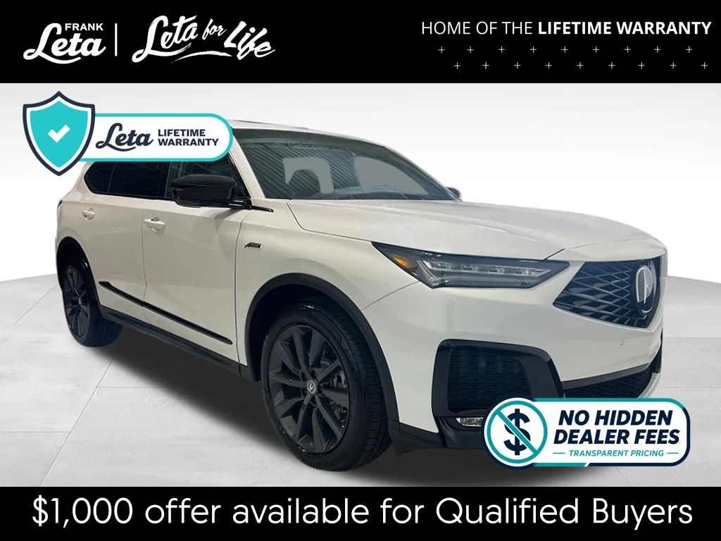 New 2026 Platinum White Pearl Acura A-Spec image 11