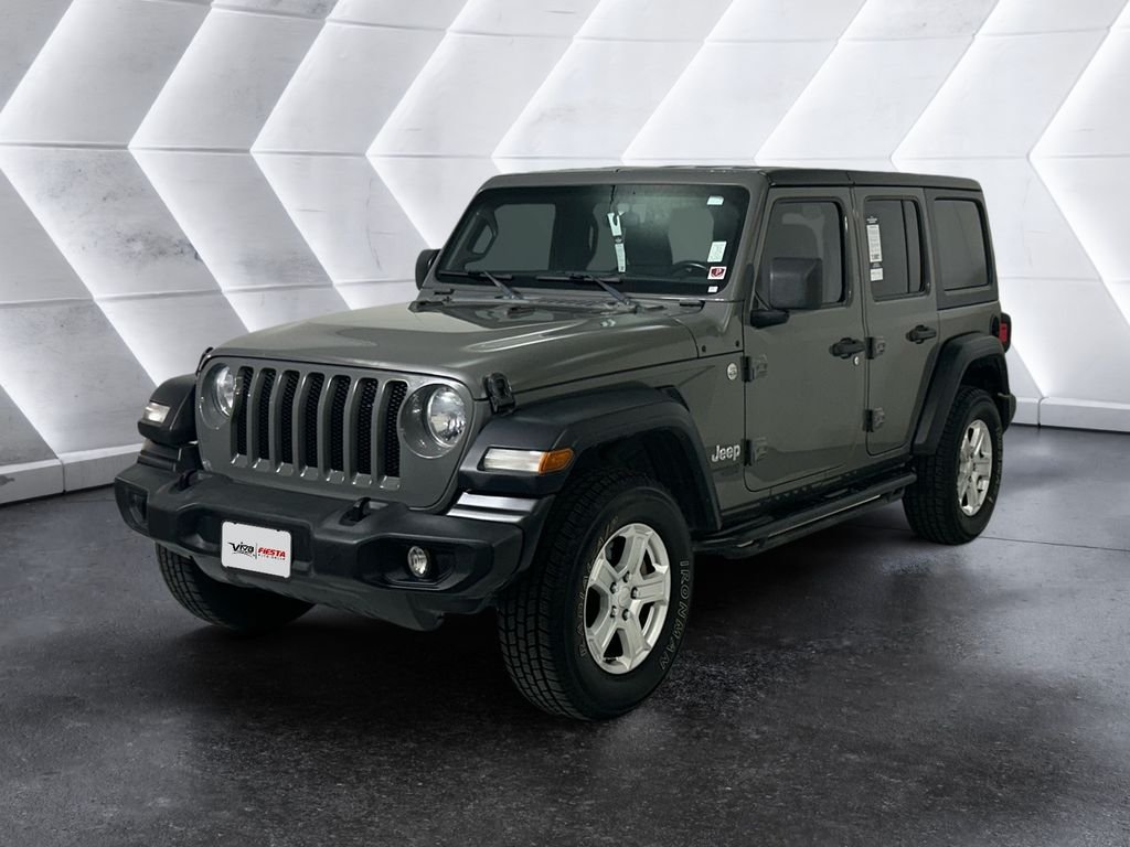 Used 2019 Gray Jeep Unlimited Sport S image 3