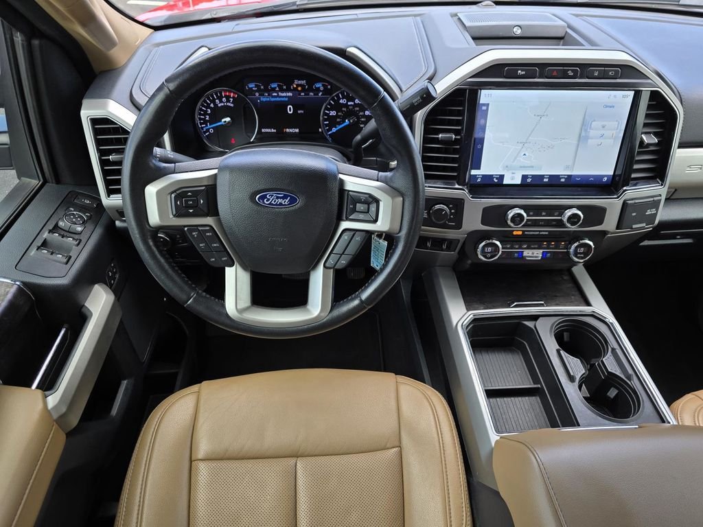 Used 2022 Race Red Ford Lariat image 36