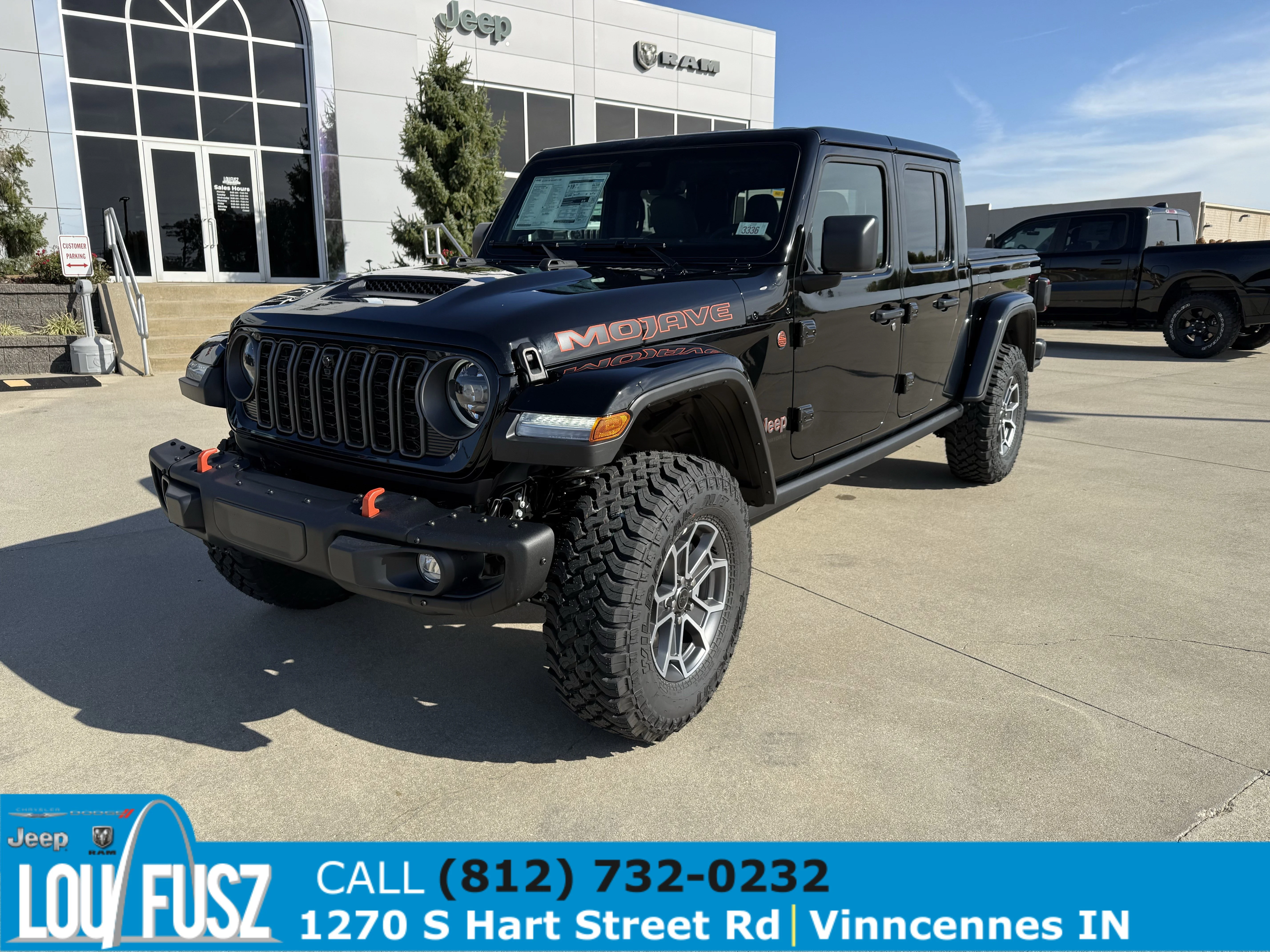New 2026 Black Clear-Coat Exterior Paint Jeep Mojave X image 8
