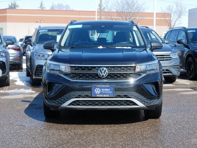Certified 2023 Volkswagen Taos S with VIN 3VVFX7B20PM330940 for sale in Inver Grove Heights, Minnesota