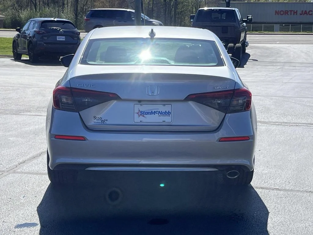 Used 2023 Lunar Silver Metallic Honda Sport image 6