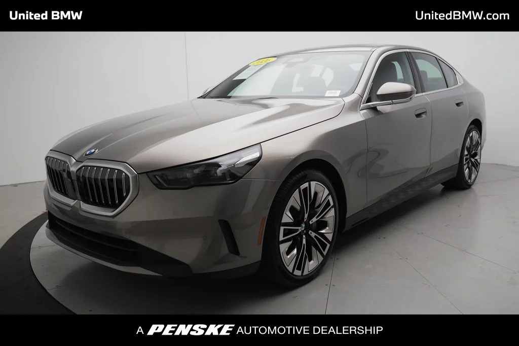 Certified Used 2026 Gray Metallic BMW 530i image 1