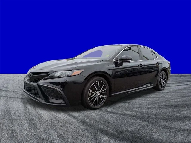 Certified Used 2024 Black Toyota SE image 8