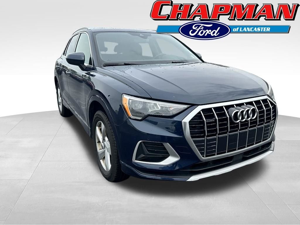 Certified Used 2020 Cosmos Blue Metallic Audi Premium image 1