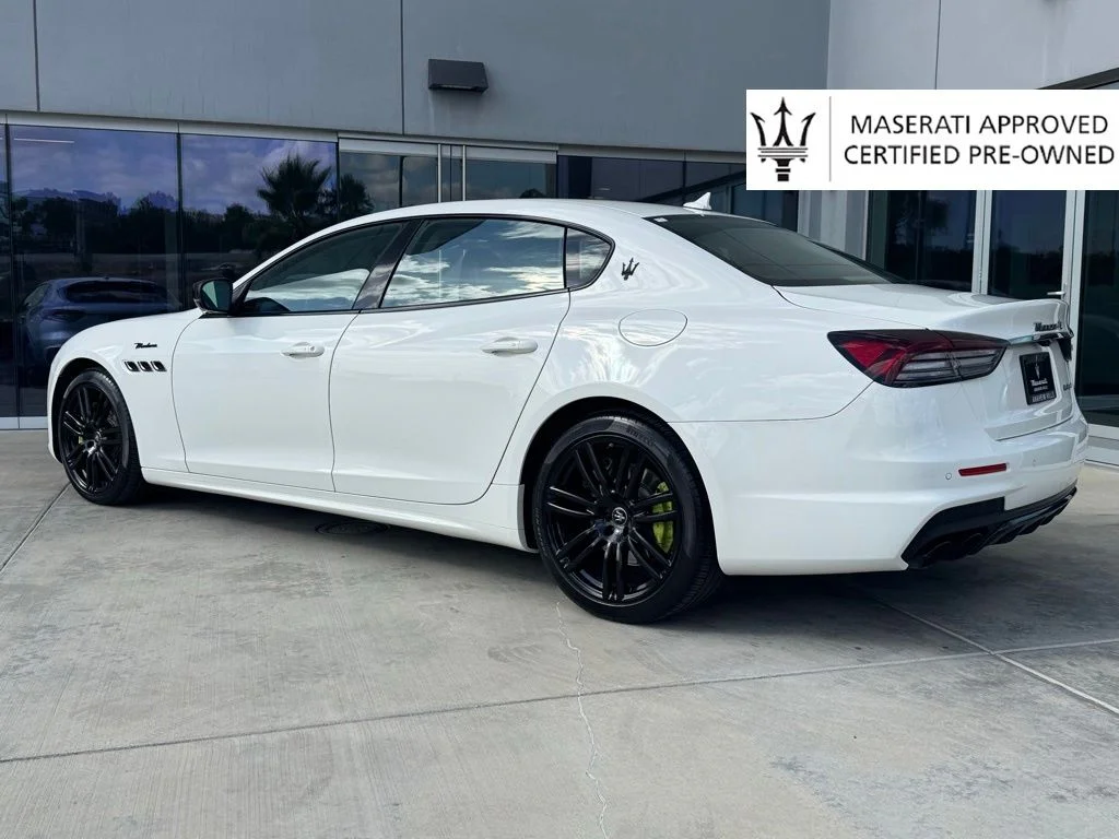 Certified Used 2022 Bianco Maserati Modena image 6