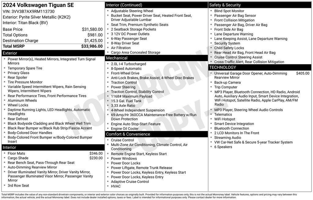 Certified Used 2024 Silver Volkswagen 2.0T SE image 10