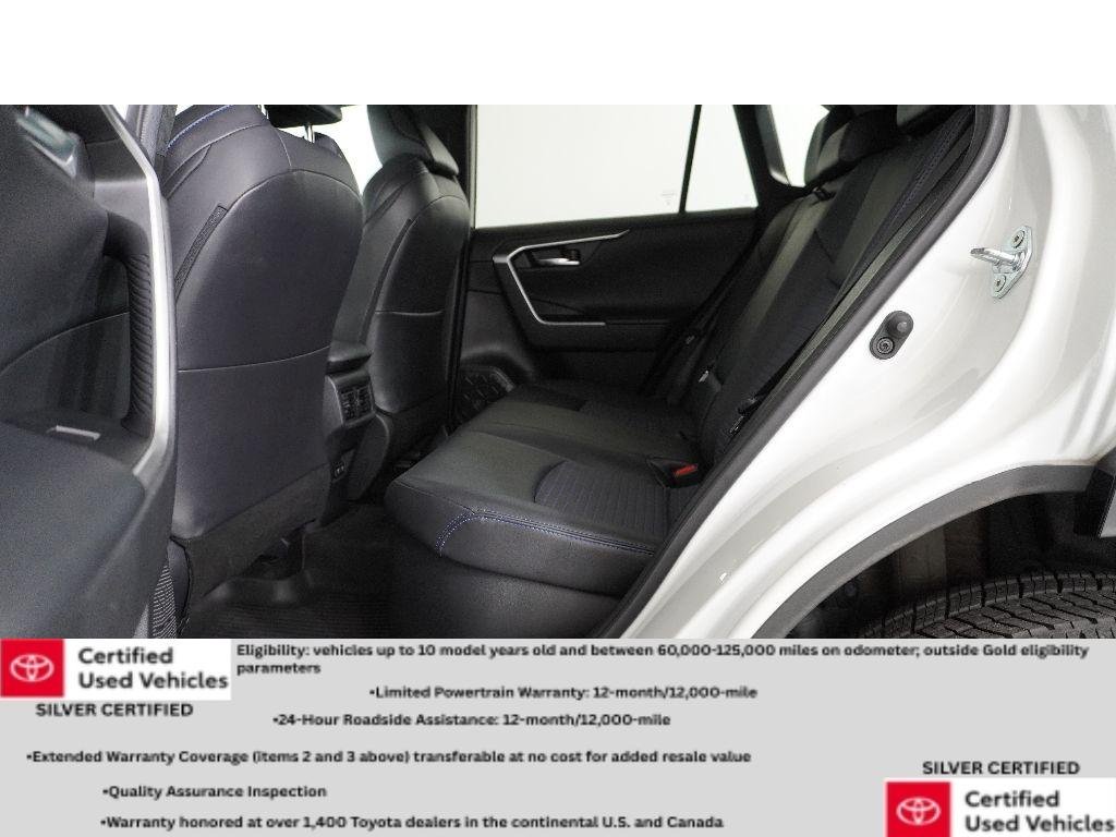 Used 2021 Blizzard Pearl/Midnight Black Metallic Toyota Hybrid XSE image 12