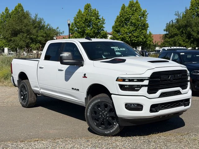 New 2026 Bright White Clear-Coat Exterior Paint RAM Laramie image 2
