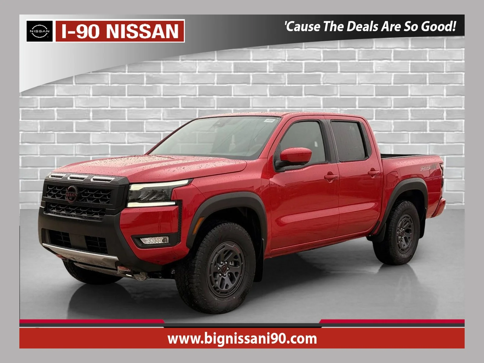 New 2026 Red Alert Nissan PRO-4X image 1