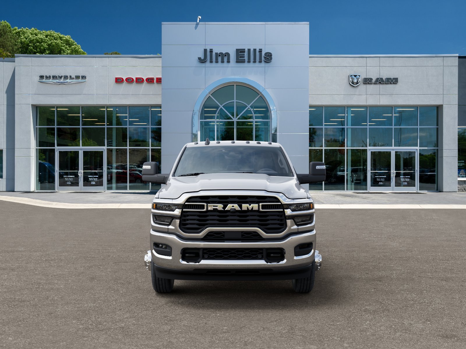 New 2026 Bright White Clear-Coat Exterior Paint RAM Tradesman image 32