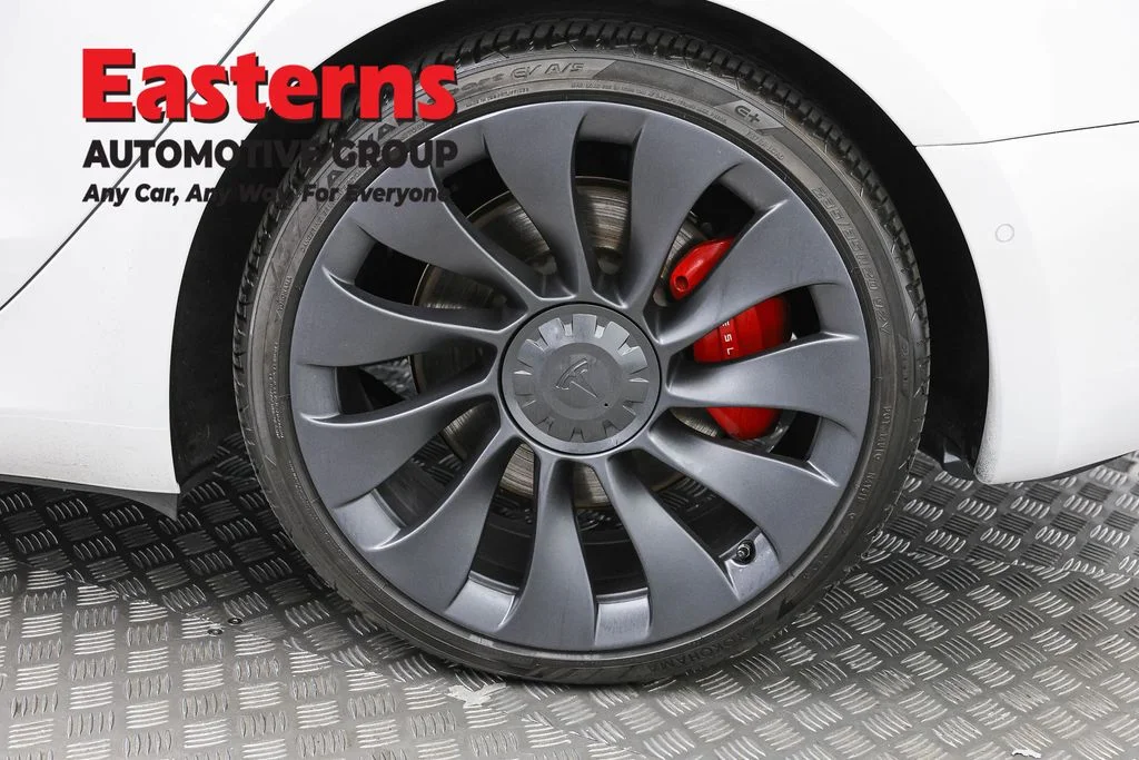 Used 2021 White Tesla Performance image 26