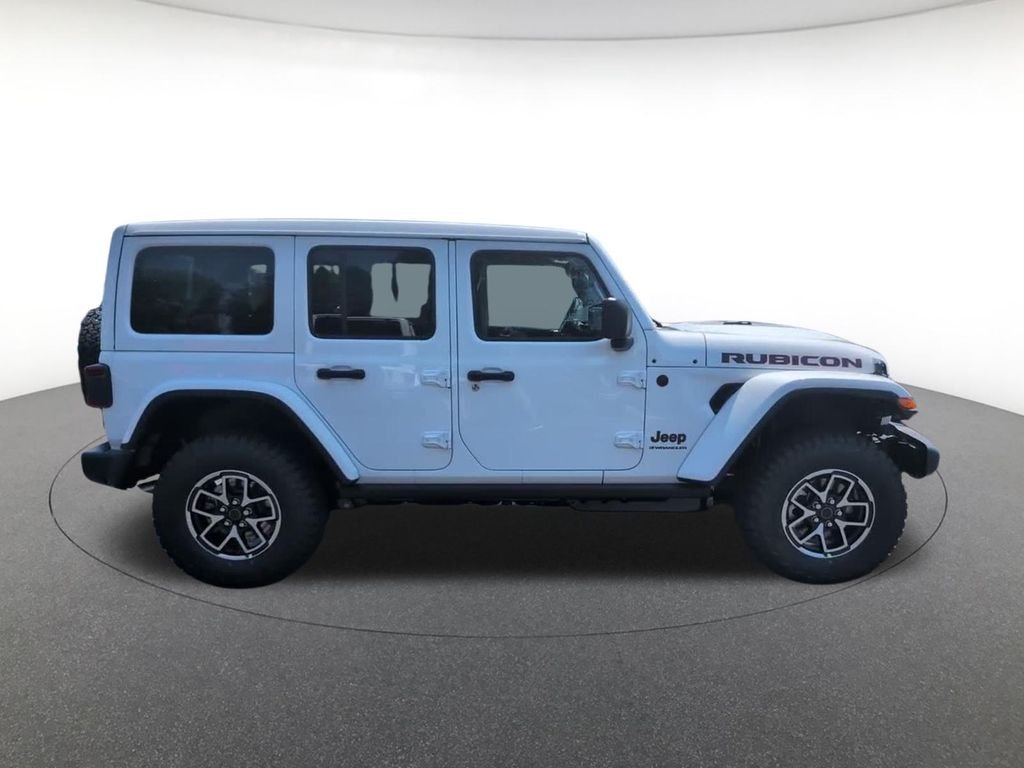 New 2026 Bright White Clearcoat Jeep Rubicon image 3