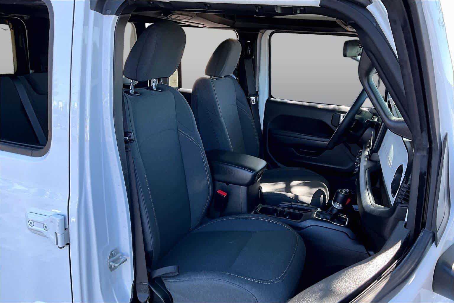 Used 2024 Bright White Clearcoat Jeep Willys image 9