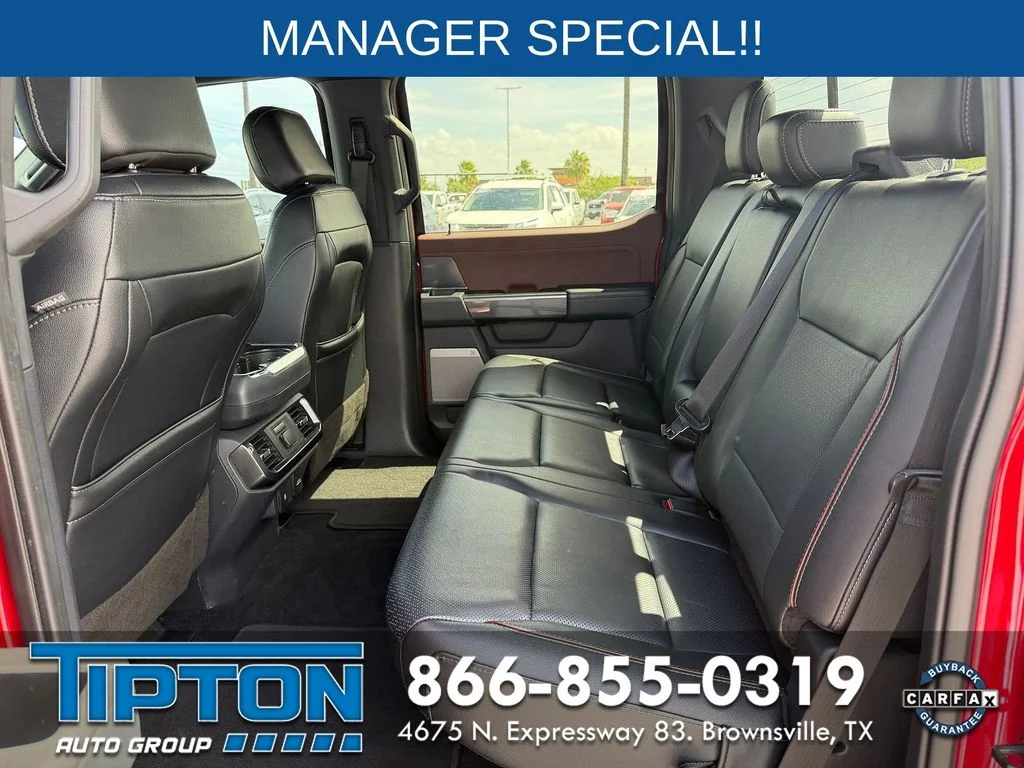 Used 2022 Red Ford Lariat image 8