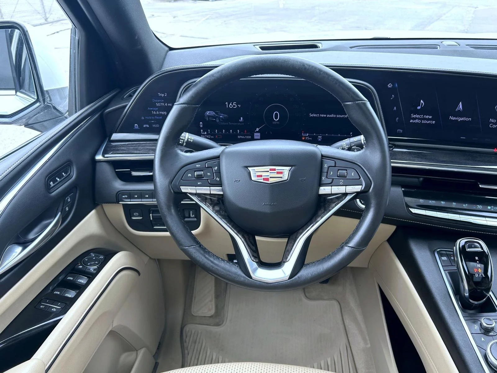 Used 2021 White Cadillac Premium Luxury image 15