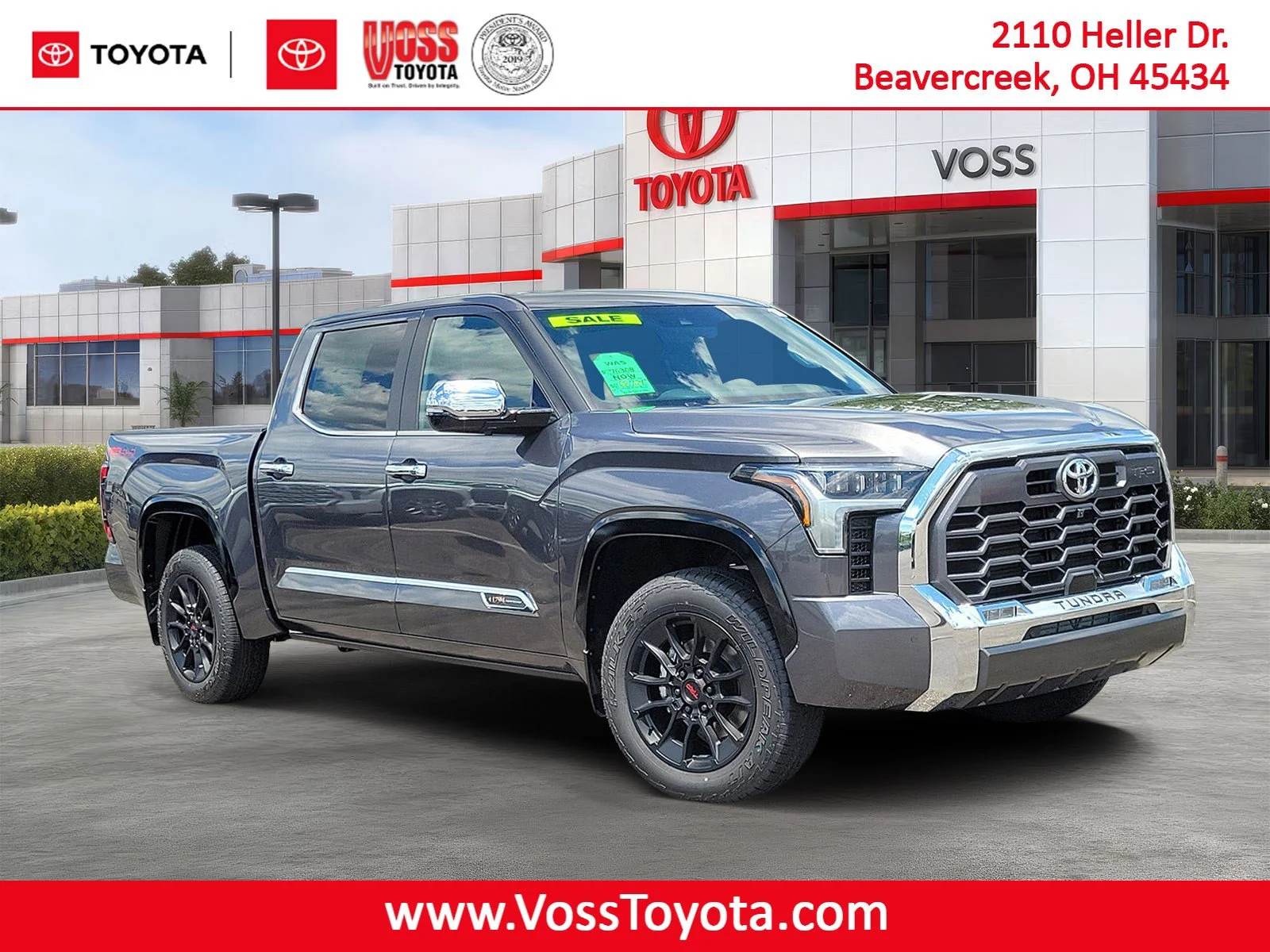 New 2026 Magnetic Gray Metallic Toyota 1794 Edition CrewMax 5.5