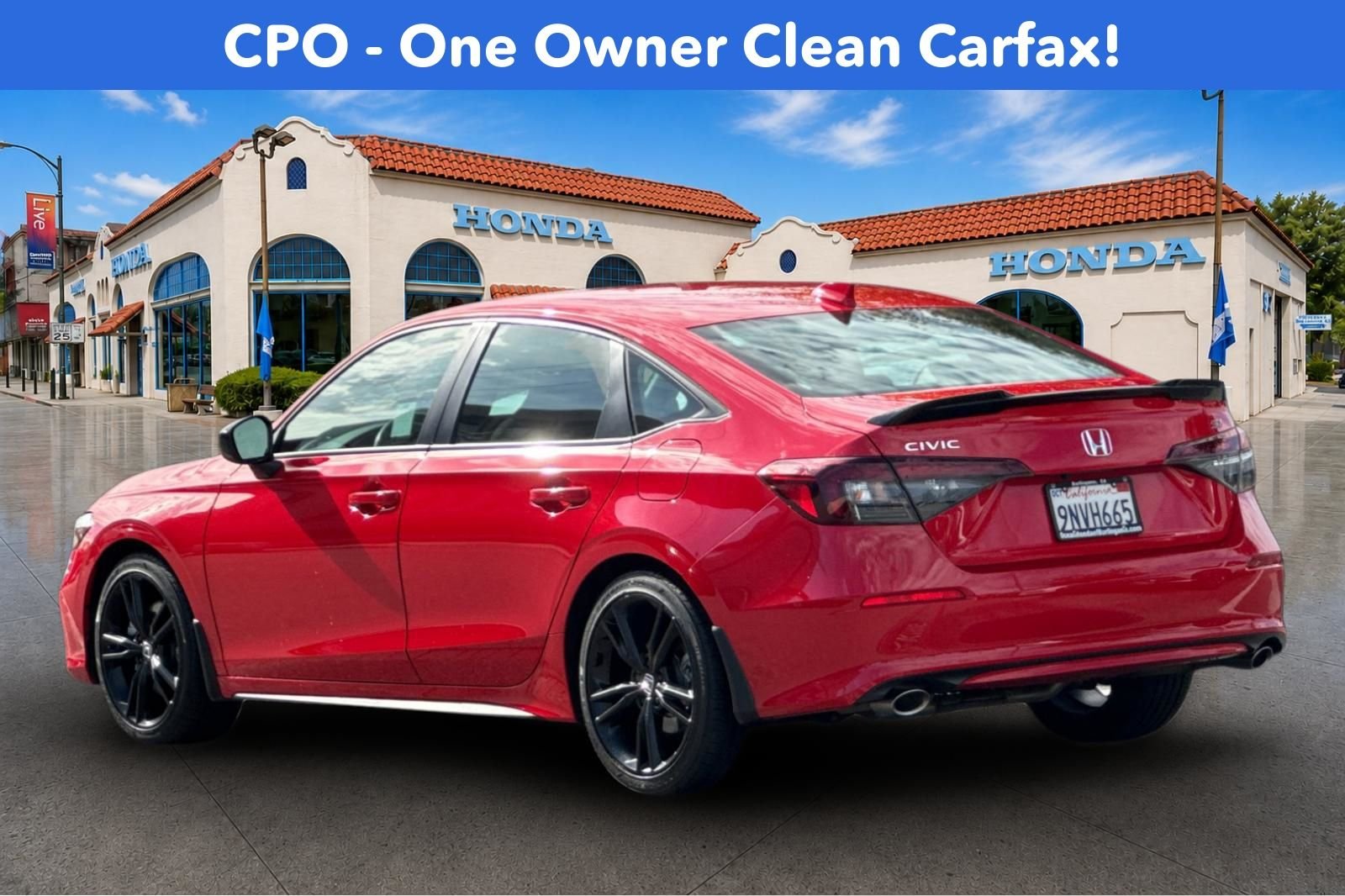 Certified Used 2025 Rallye Red Honda  image 6