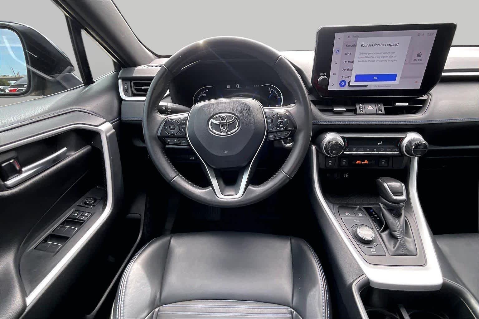 Used 2025 Silver Sky Metallic/Midnight Black Metallic Toyota Hybrid XSE image 6