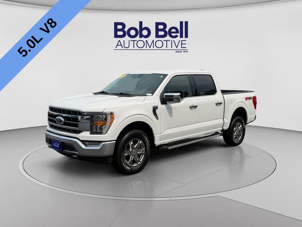 Used 2022 Oxford White Ford Lariat image 3