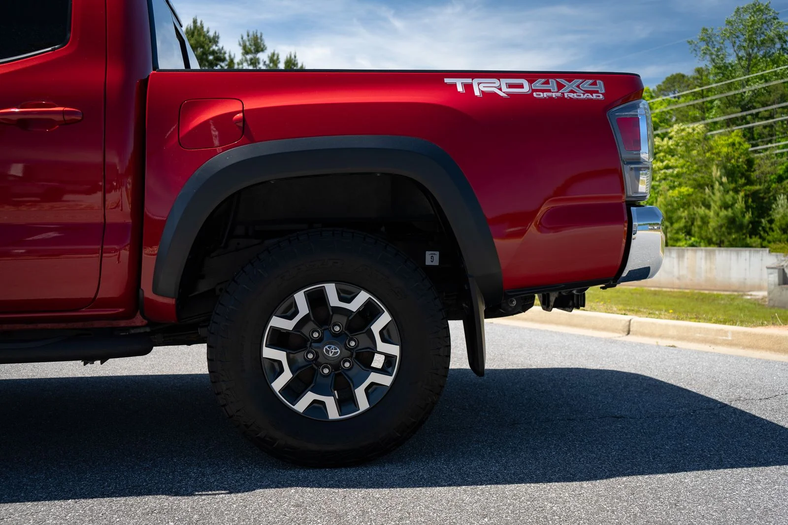 Used 2021 Red Toyota TRD Off-Road image 6