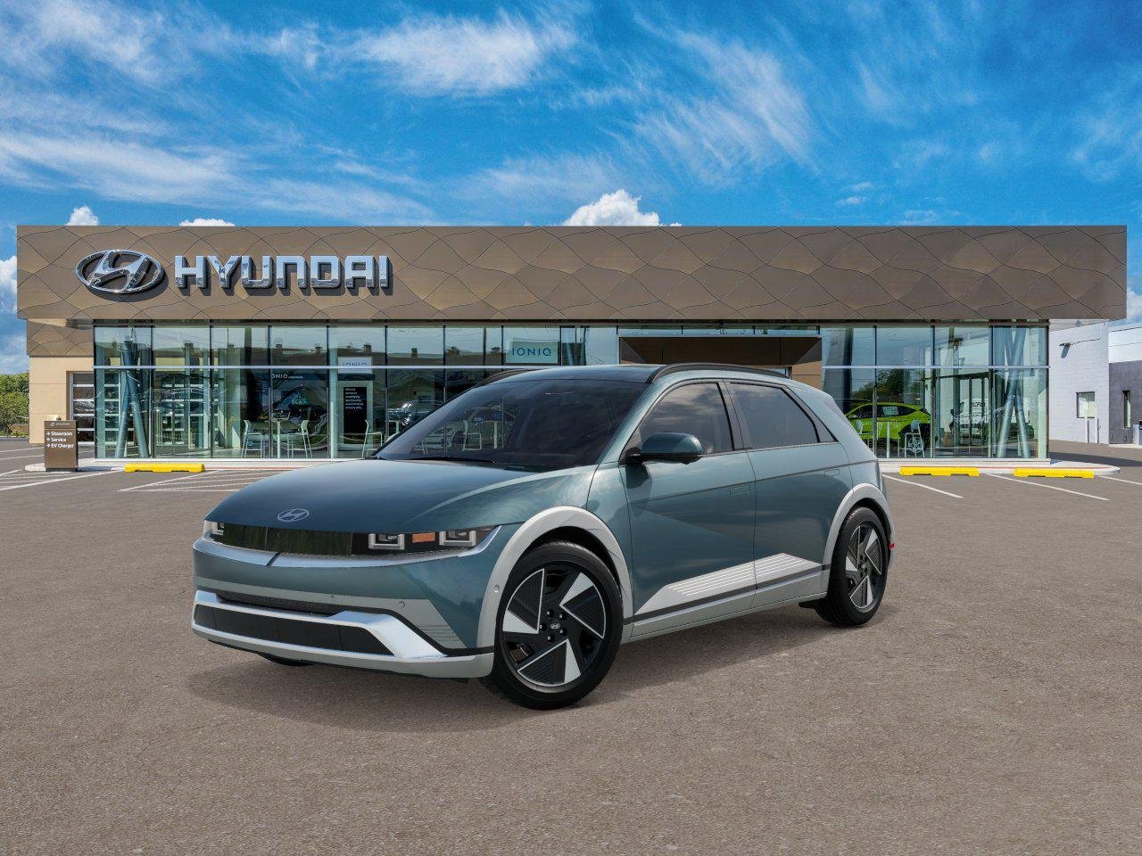 New 2027 Digital Teal Hyundai Limited image 1