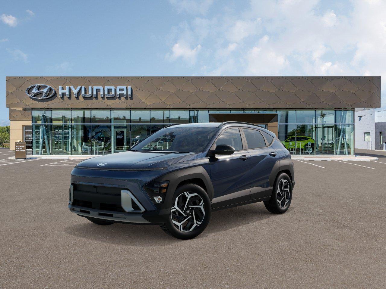 New 2027 Denim Blue Pearl Hyundai SEL Premium FWD image 1