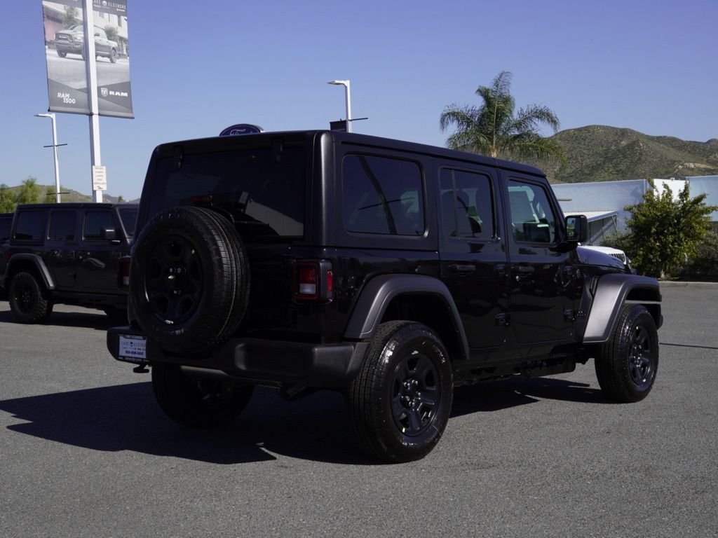 New 2026 Black Clear-Coat Exterior Paint Jeep Sport image 3