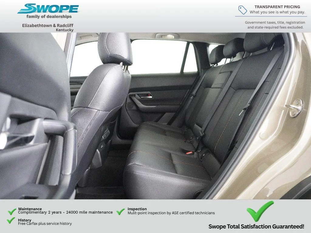 Used 2024 Zircon Sand Metallic Mazda 2.5 Turbo Premium Plus Package image 13