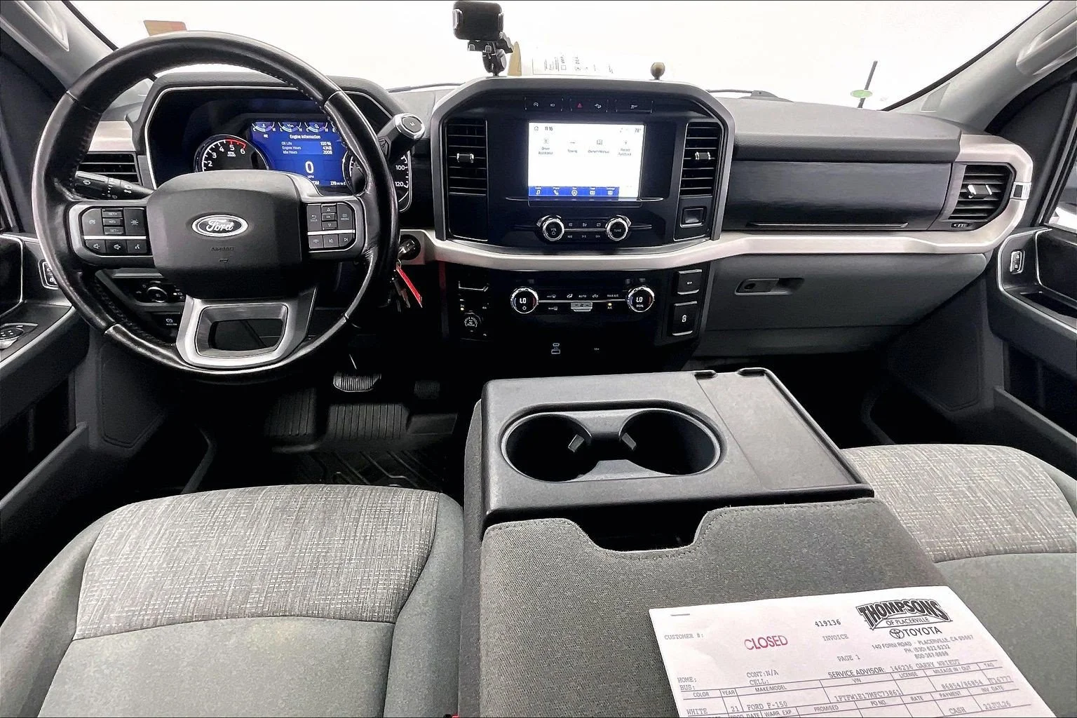 Used 2021 Oxford White Ford XLT image 15