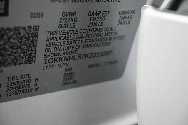 Certified Used 2019 White Frost Tri-Coat GMC Denali image 37