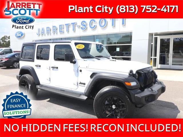 2022 Jeep Wrangler Unlimited Sport S