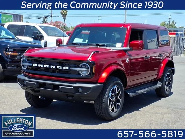 New 2026 Ruby Red Metallic Tinted Clearcoat Ford Outer Banks image 1