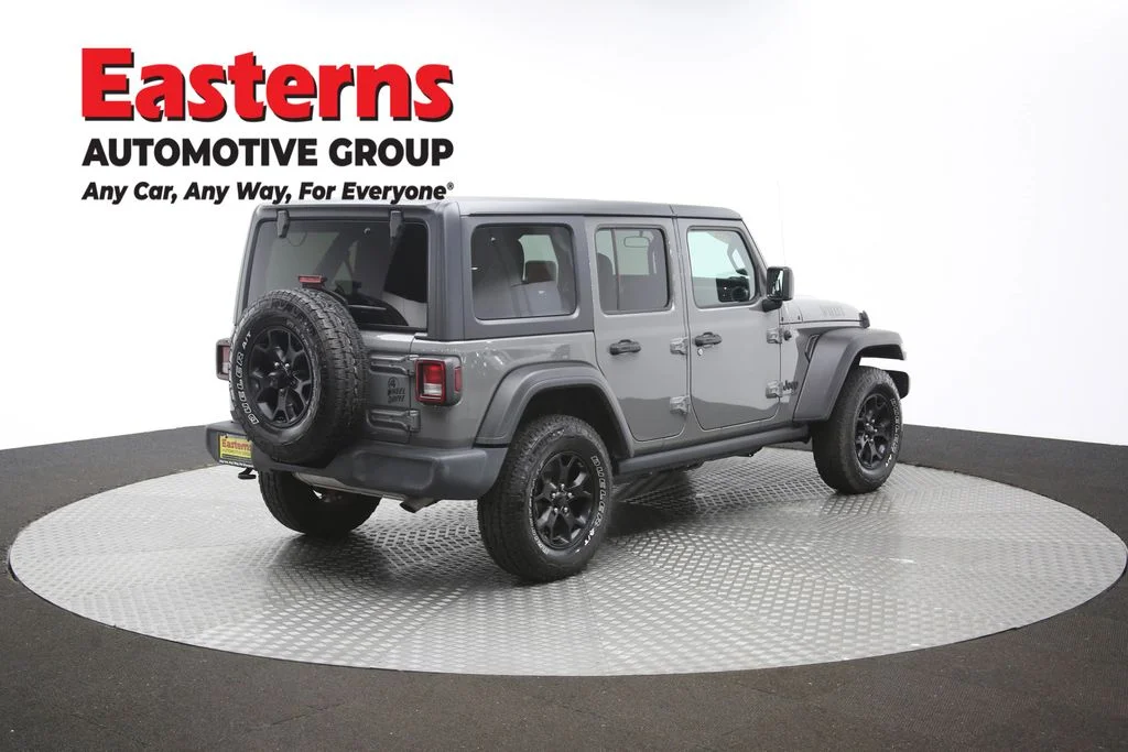 Used 2021 Gray Jeep Unlimited Willys image 38