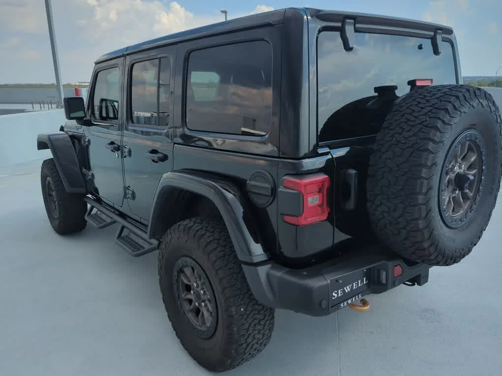 Used 2021 Black Clearcoat Jeep Unlimited Rubicon 392 image 4