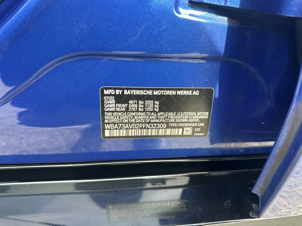 Used 2023 Blue BMW 430i Gran Coupe image 38
