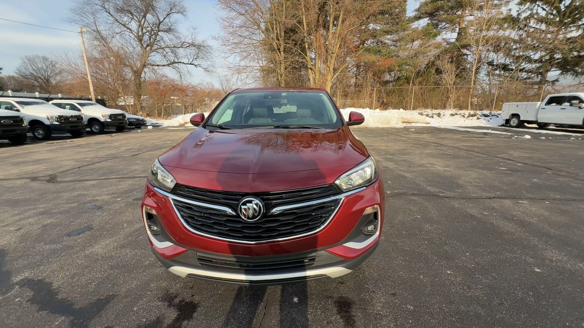 Used 2023 Cinnabar Metallic Buick Preferred image 3