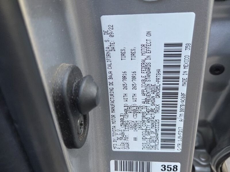 Used 2023 Celestial Silver Metallic Toyota TRD Off Road image 7