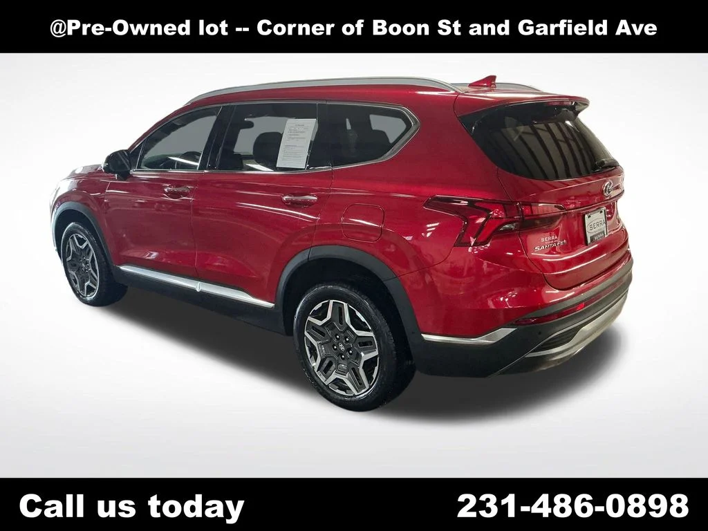 Used 2021 Red Hyundai Limited image 3