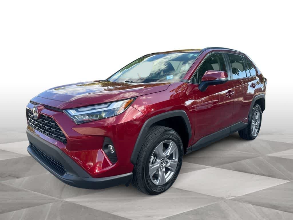 Used 2024 Ruby Flare Pearl Toyota Hybrid XLE image 1