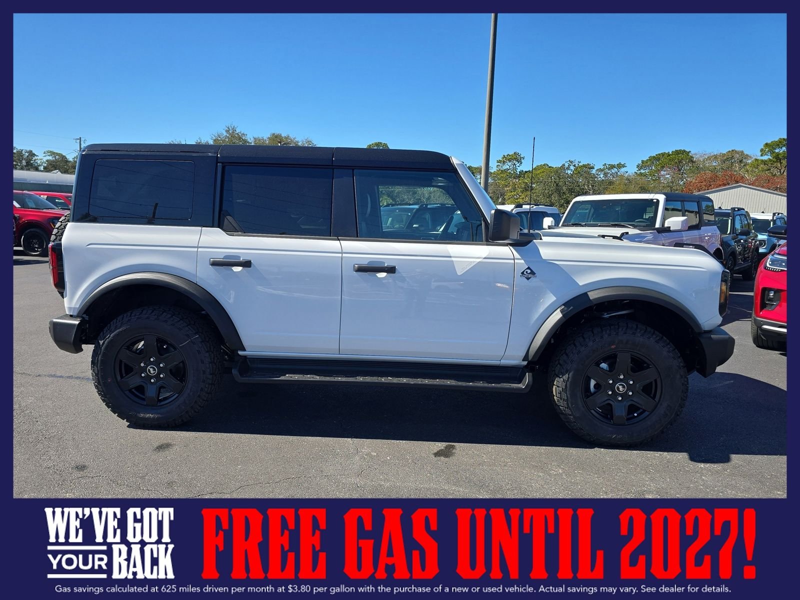 New 2025 Oxford White Ford Outer Banks image 3
