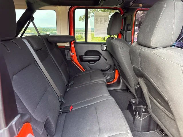 Used 2018 Orange Jeep Unlimited Sport S image 11