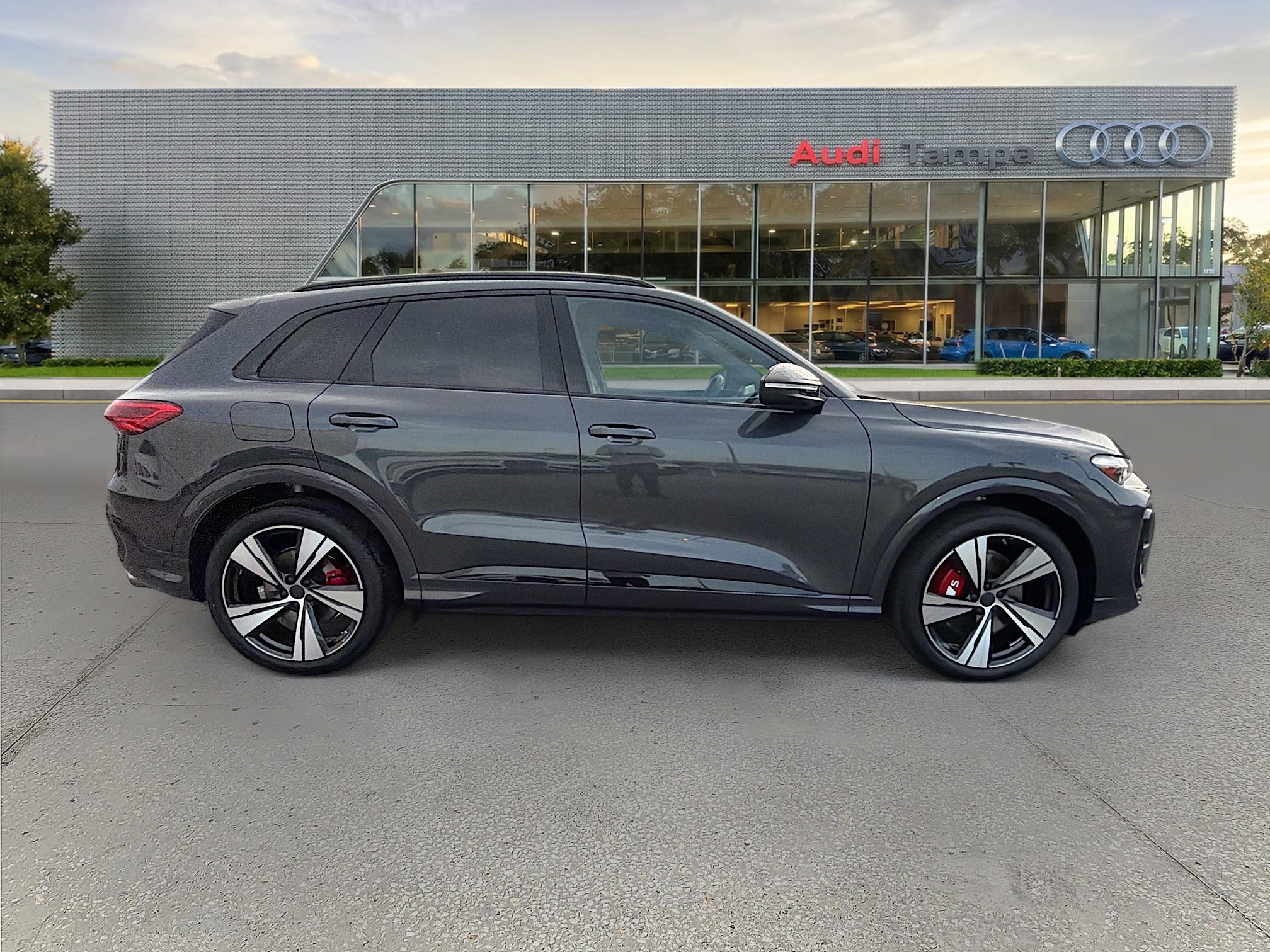 New 2026 Tambora Gray Metallic Audi Premium Plus image 2