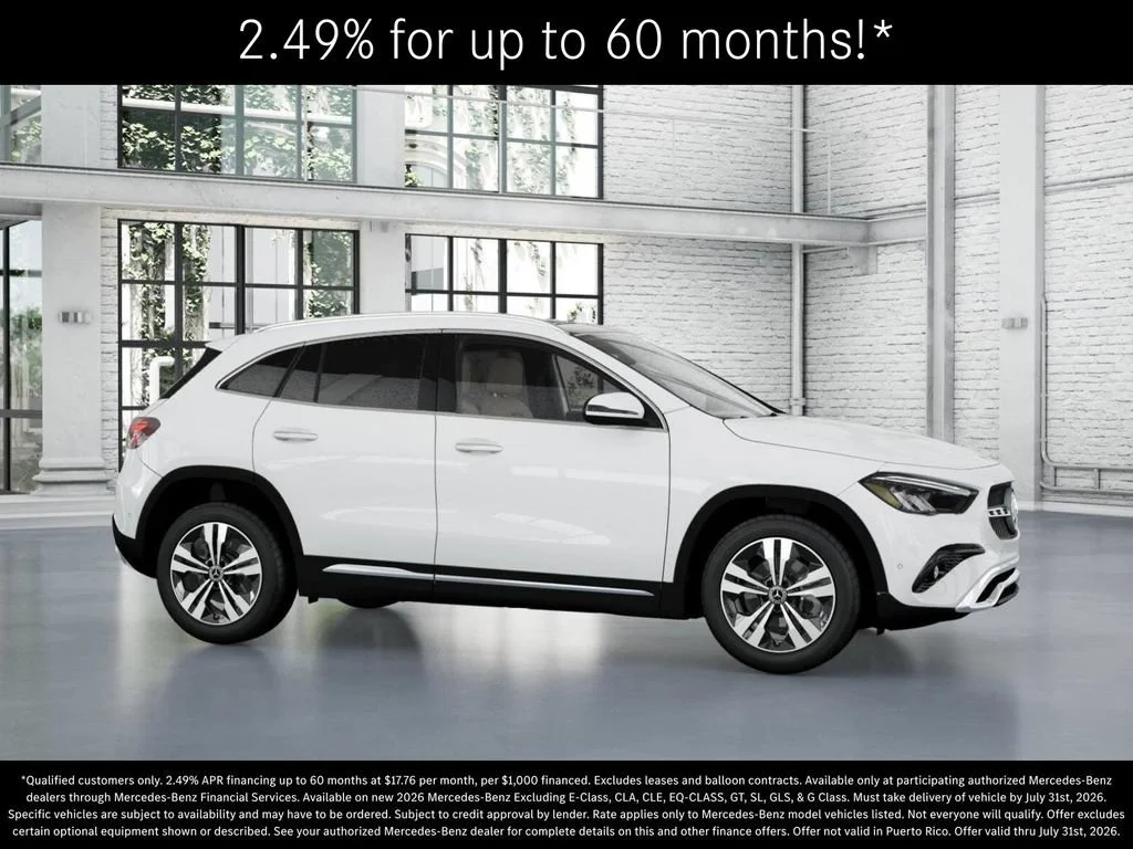New 2026 Polar White Mercedes-Benz GLA 250 image 56