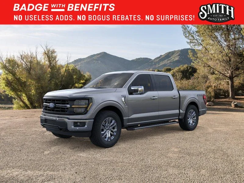 New 2026 Carbonized Gray Metallic Ford XLT image 1