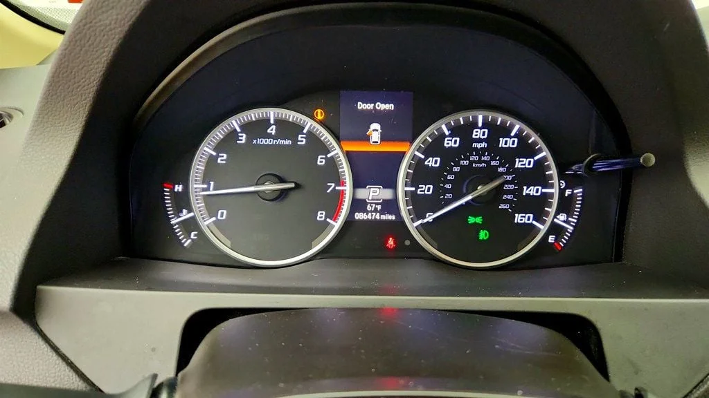 Used 2018 Basque Red Pearl II Acura AWD w/Advance Pkg image 14