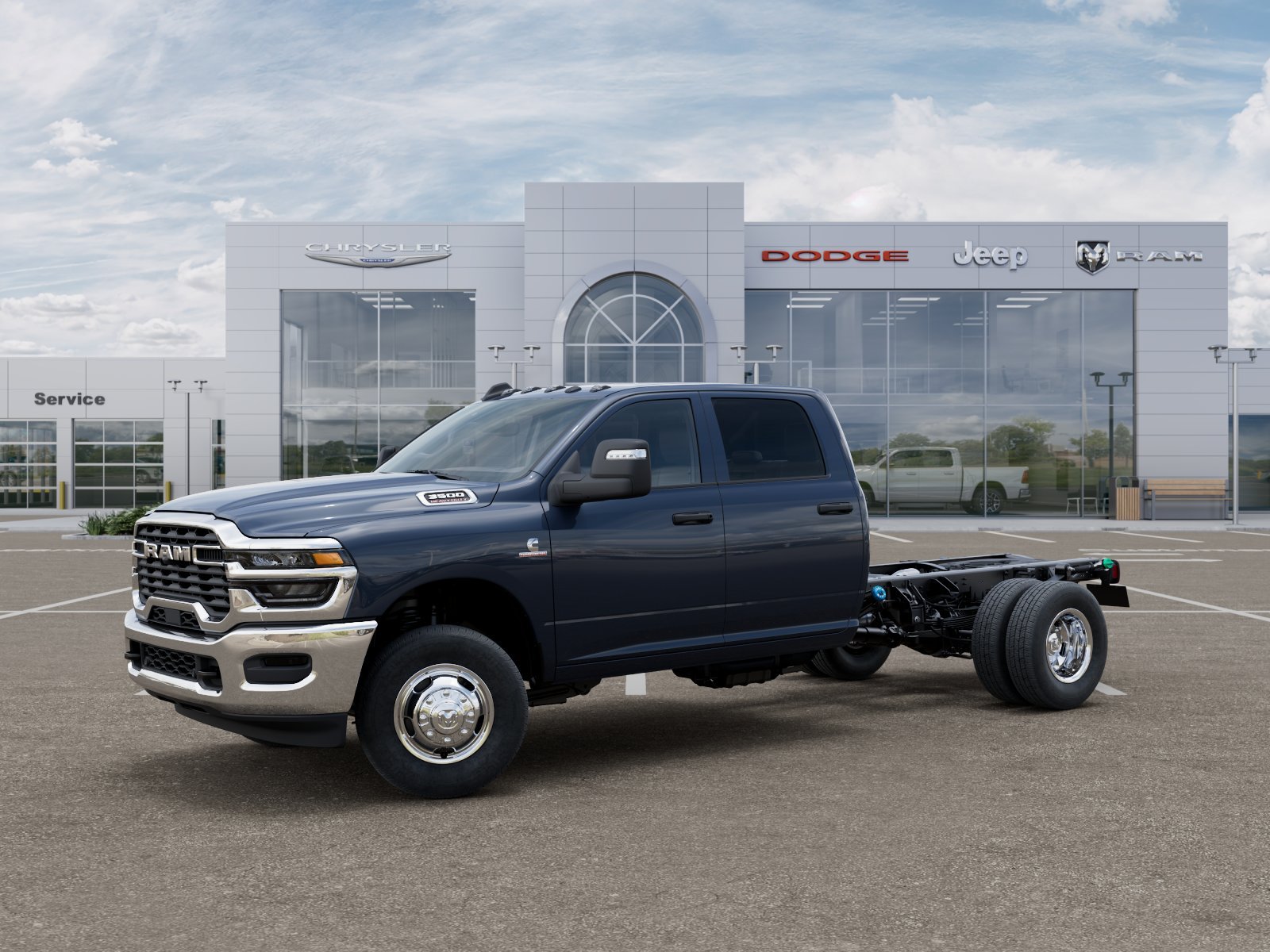 New 2026 Forged Blue Metallic Exterior Paint RAM Tradesman image 41