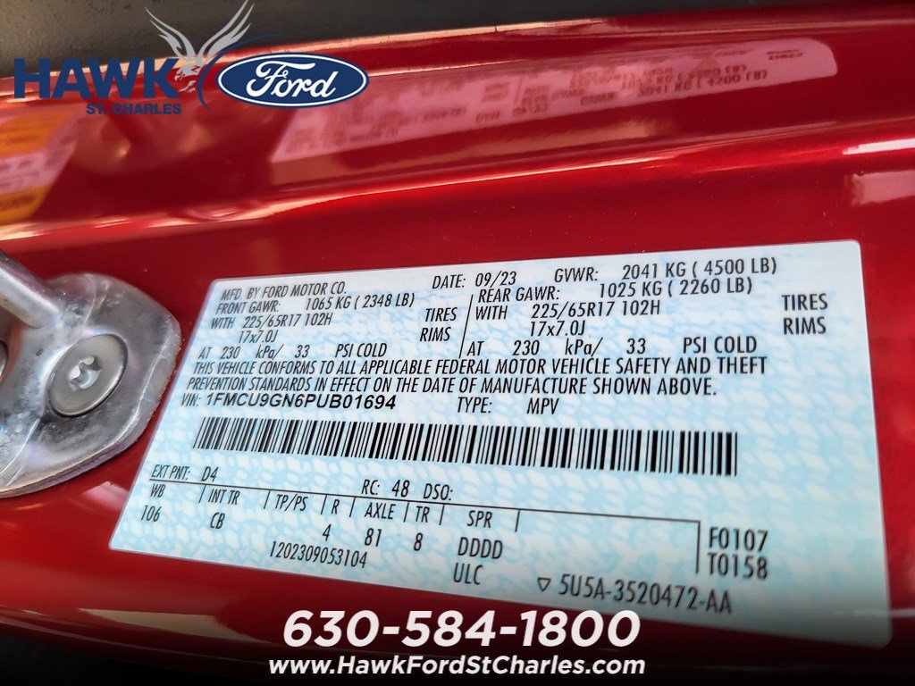 Used 2023 Red Metallic Ford Active image 25
