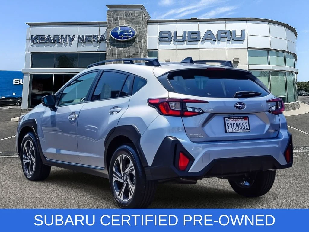 Certified Used 2025 Silver Subaru Premium image 4